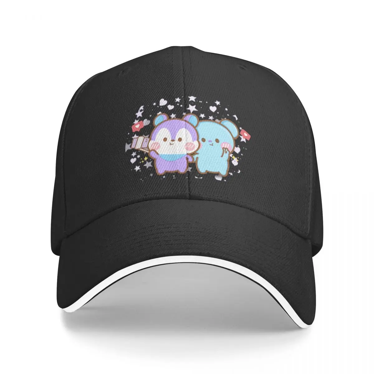 

Cute Kawaii NamSeok ship bias 94 line Baseball Cap Sun Cap Military Tactical Cap derby hat Rugby Women Men's