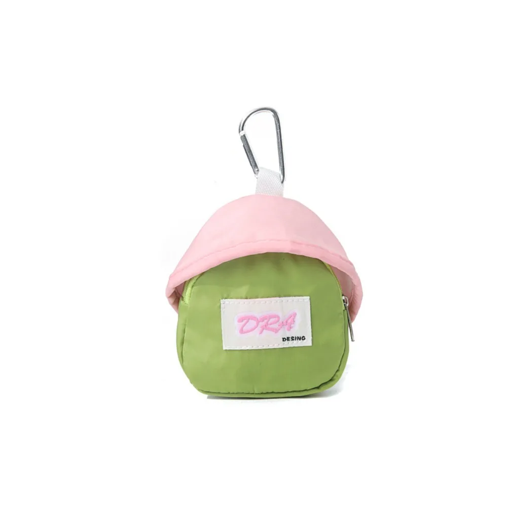 

Casual Mini Coin Purse Pendant Macaron Color Storage Bag Key Chain Portable Earphone Bag Sports