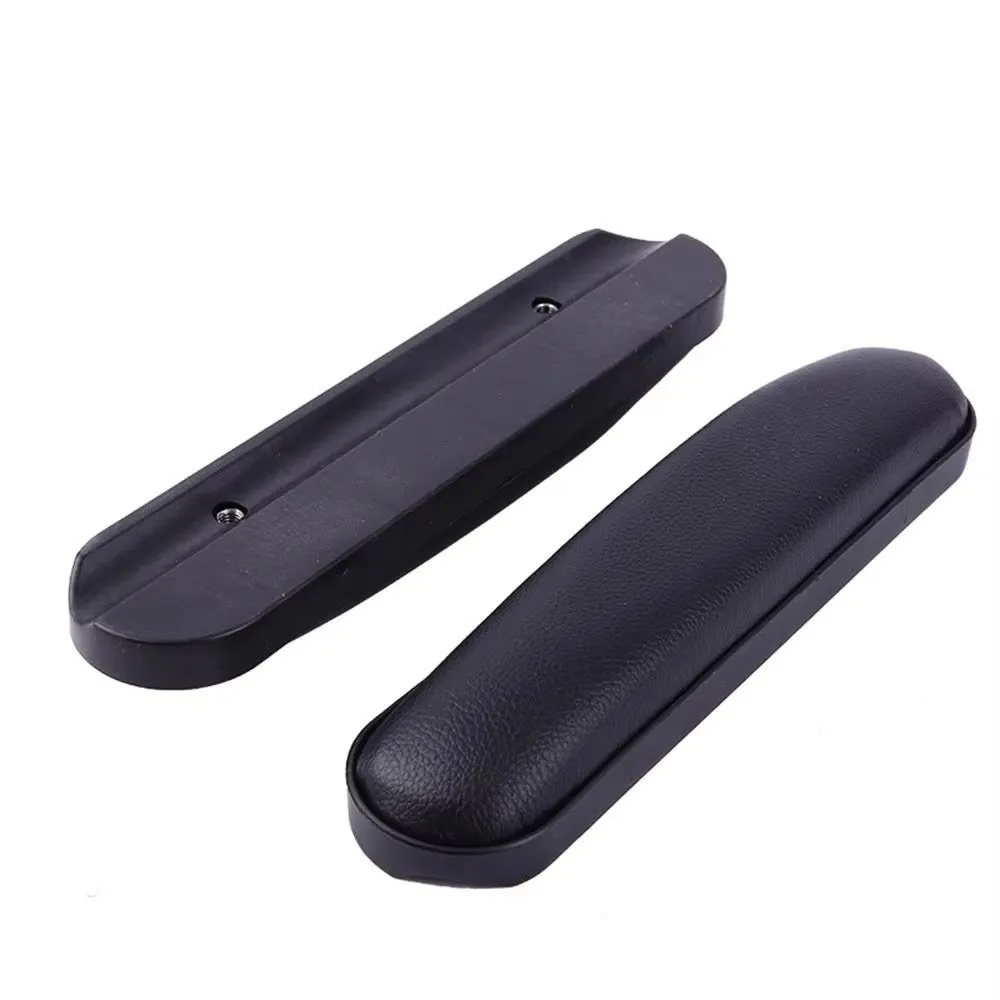 

2PCS Comfortable Wheelchair Armrest Pad Leather with Screw Arm Pads Cover Sponge Soft Wheelchair Accessories Replacement Parts