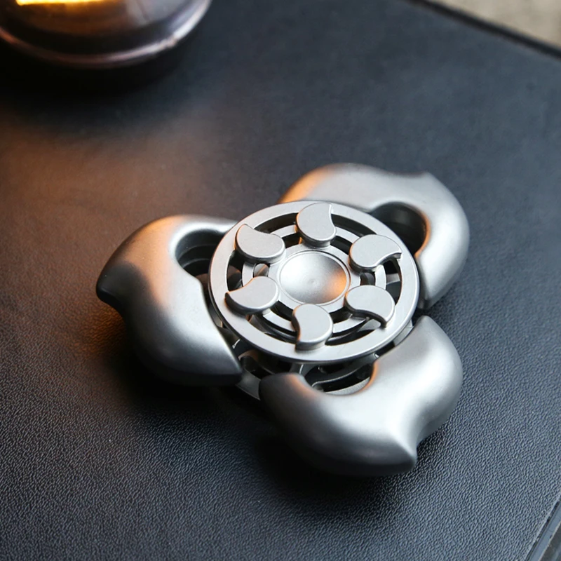 EDC Hand Spinner  Stainless Steel Fidget Spinner ADHD Concentration Toy Fidget Spinning Toy  Fidget Toys Adults Gift