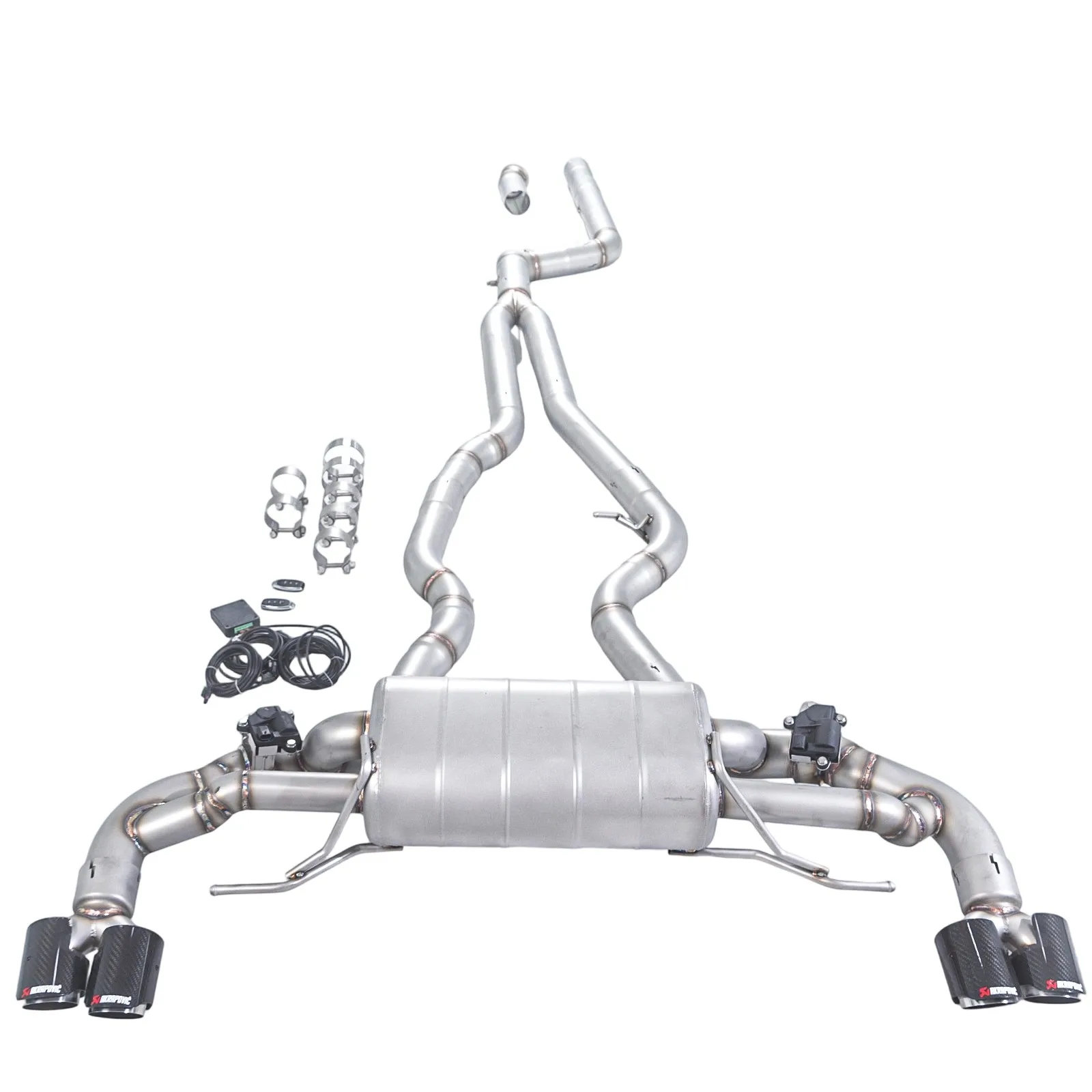 

Глушитель выхлопа GFC Catback для BMW M240i G42 3.0T 2022-2024 годов, выхлопная система автомобильного электрического клапана, изготовленная с трубой SUS304