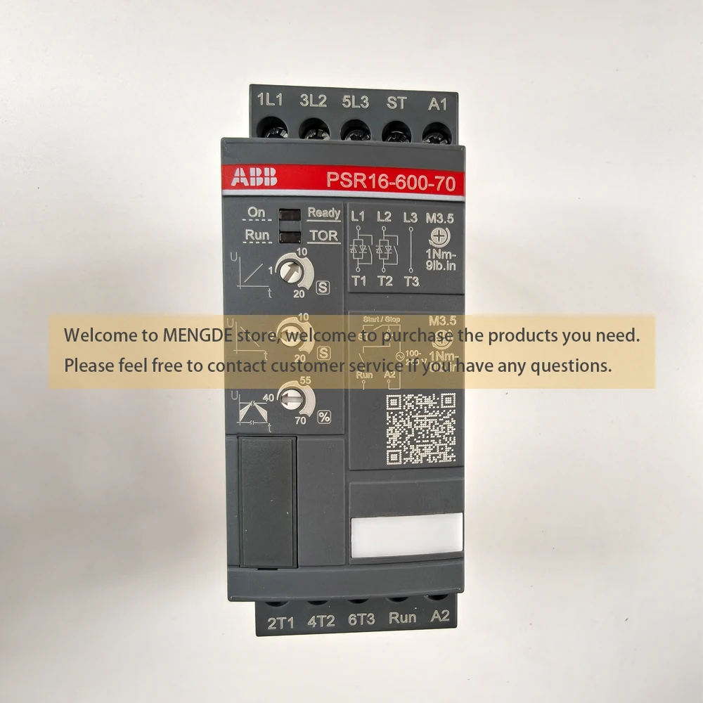 

ABB PSR3-600-70 PSR6-600-70 PSR9-600-70 PSR12-600-70 PSR16-600-70 PSR25-600-70 PSR30-600-70 Soft Starter New Original