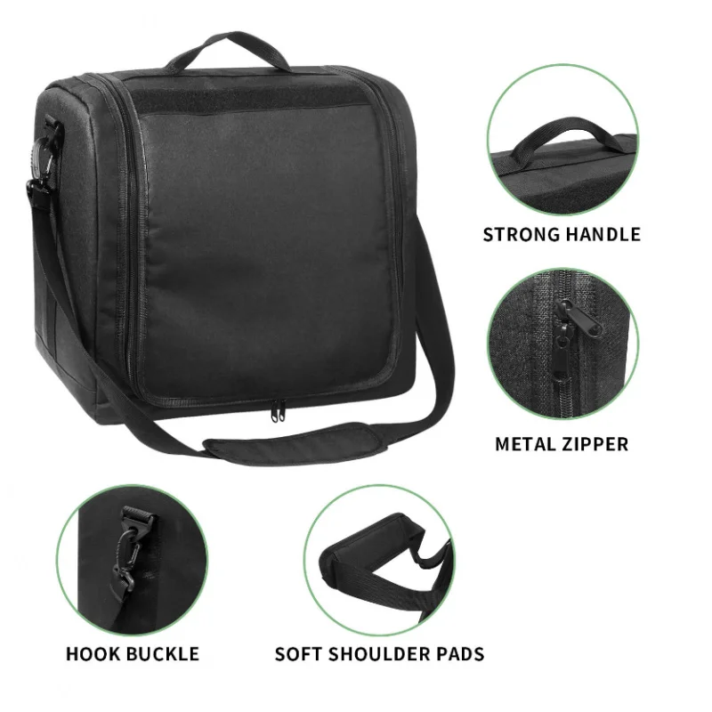 

1 шт., сумка для хранения бейсбольной кепки, большая вместительная шляпа с сумочкой, пылезащитная сумка для хранения, портативная многослойная сумка для хранения бейсбольной кепки