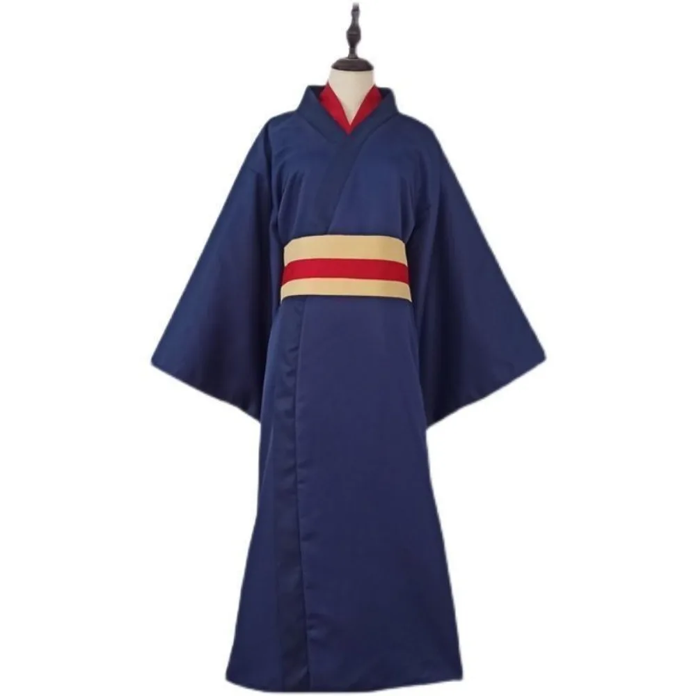 Kamisama Kiss Tomoe Cosplay Kostüm | Göttliches Fuchsgeist Yukata Outfit | Anime Convention-Ready Kimono-Set für Halloween