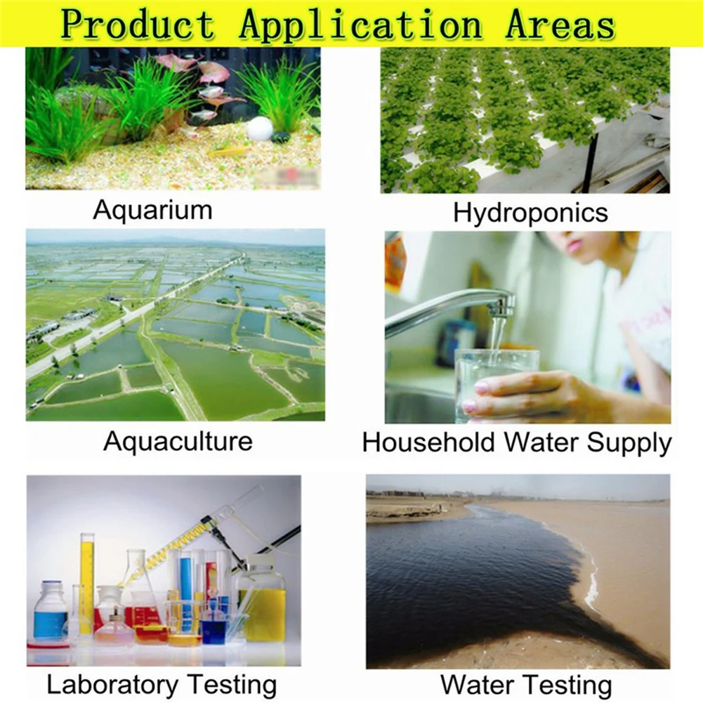 PH Value Water Quality Test Pen High Precision PH Meter Portable  Waterproof Multi-function Practical for Aquarium Pool