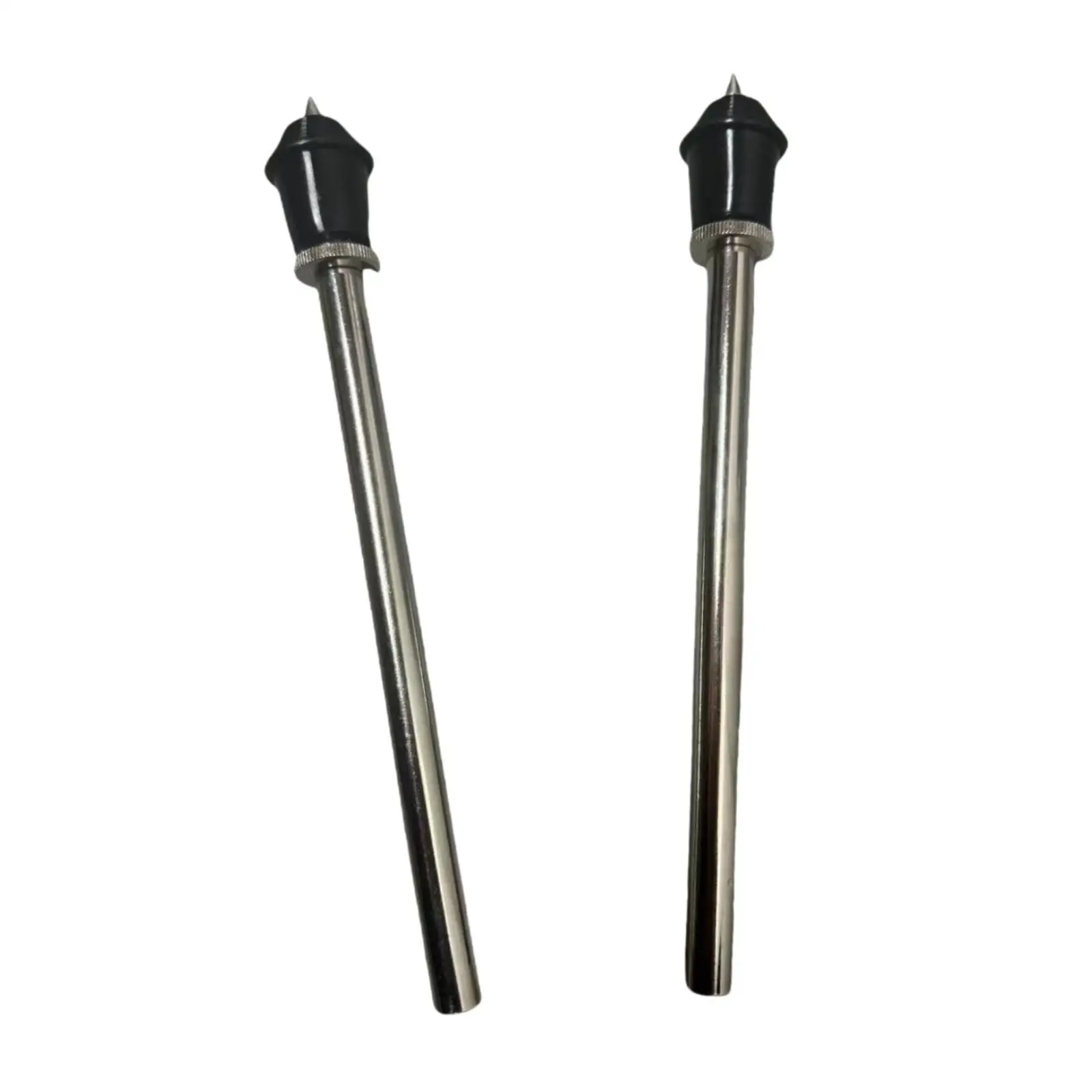 2x Drum Legs Bass Drum Feet Sturdy Floor Tom Legs Percussion Instrument Parts Drum Feet Drum Set Metal Legs Bass Drum Legs