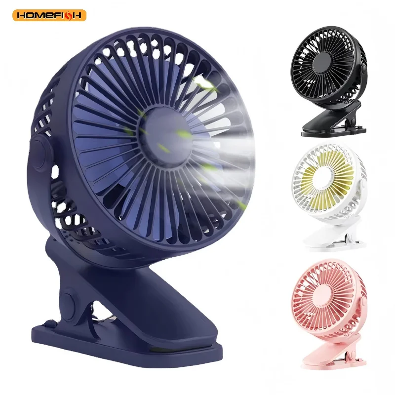 

HOMEFISH портативный мини-вентилятор с зажимом для рук USB тихий электрический настольный охлаждающий вентилятор высокого качества небольшой воздушный охладитель для студенческого общежития