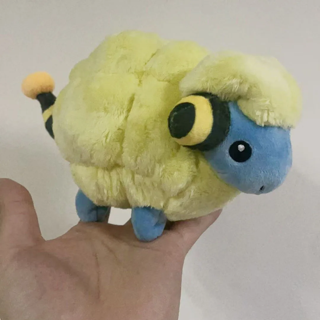 

Pokemon Plush Pikachu Medium Size Mareep Doll Flaaffy Ampharos Toy Soft Pillow Cushion Gift For Children