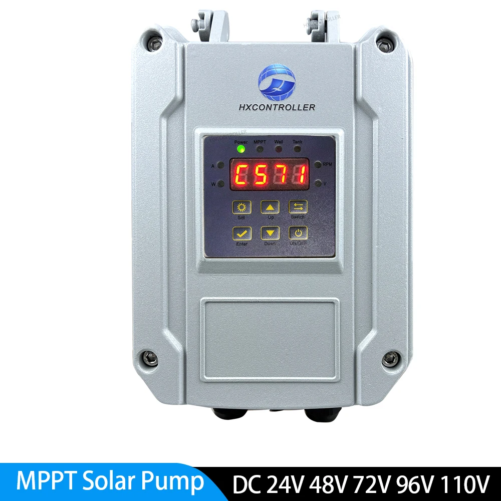 

DC 24V 48V 72V 96V 110VSolar Water Pump MPPT Controller Photovoltaic Water Pump Controller For Submersible Deep Well Swim Pump