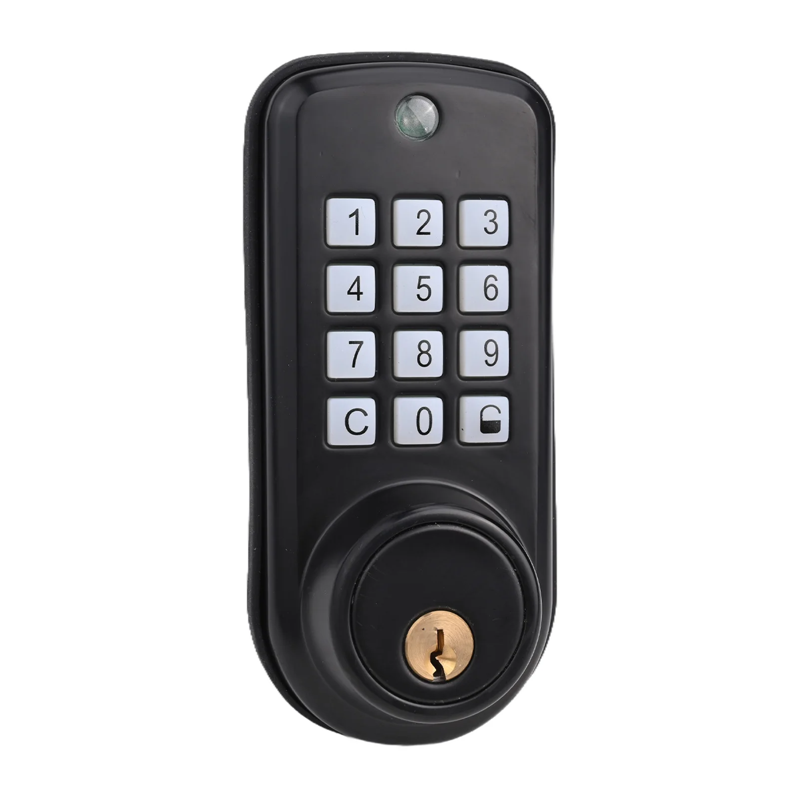 Home Security Auto-Locking Door Lock Anti-Peeping Password Lock Anti-Peep Protection Backlit Keypad Convenient