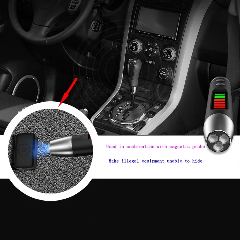 S16 Signal Detection Pen Anti Peeping Camera Eavesdropping Positioning Monitoring Detector Hotel Infrared Magnetic GPS Scanner