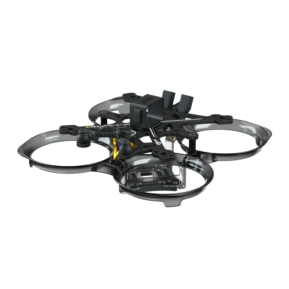 Flywoo FlyLens 75 1,6 inch FPV Drone Frame Kit voor O3 Lite O4 O4 Pro, koolstofvezel RC Quadcopter DIY-bouwonderdelen met hardware