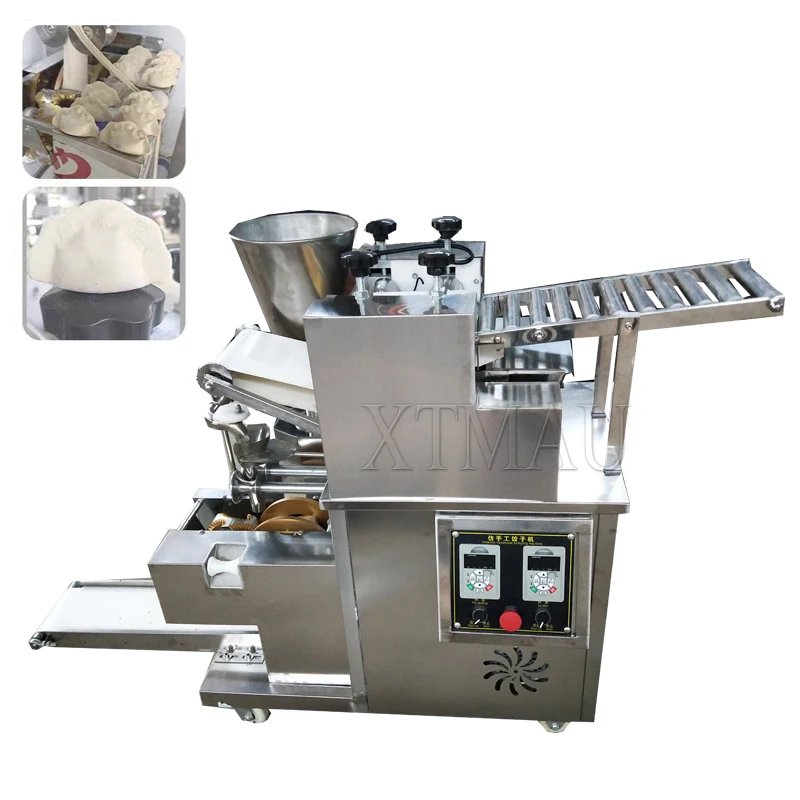 110V 220V Pastry Automatic Dumpling Maker Ravioli Samosa Making Machine