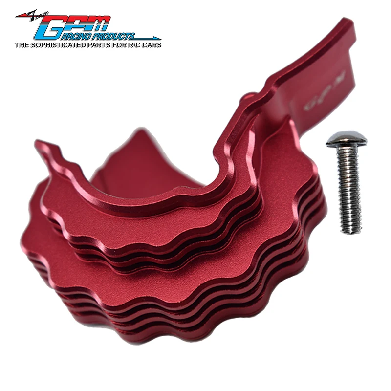 GPM Aluminum Center Main Gear Cover W. Heat Sink Fins For TRAXXAS1/10 E-Revo Vxl