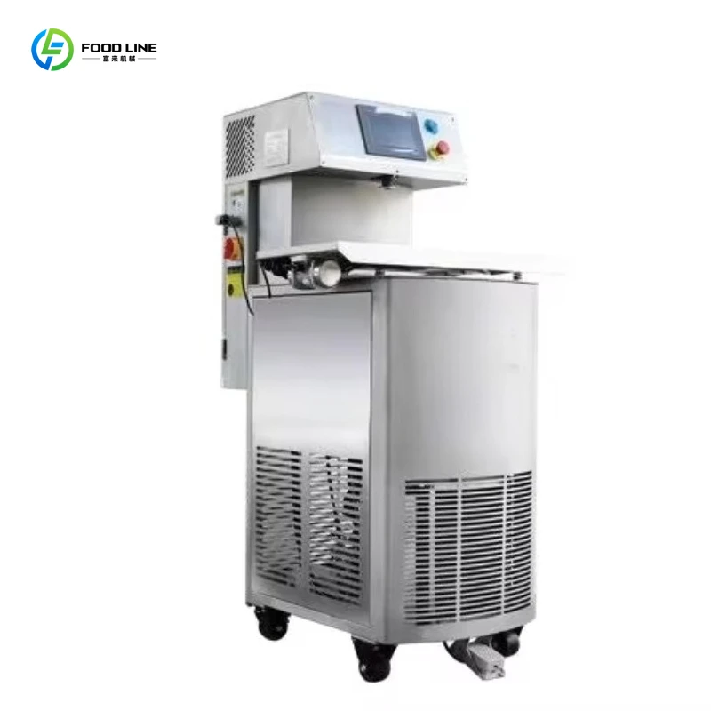 Customized New Multifunctional 25-50kg Capacity Chocolate Tempering Molding Machine 25L Stainless Steel