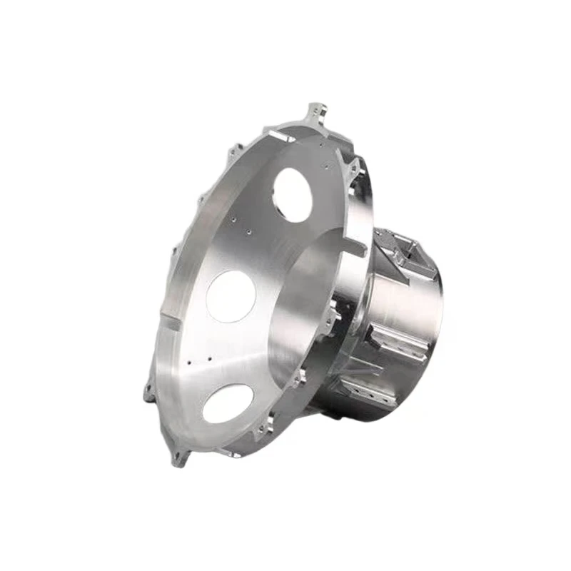 

High-precision aluminum-magnesium alloy five-axis CNC machining milling disc parts with shaped holes