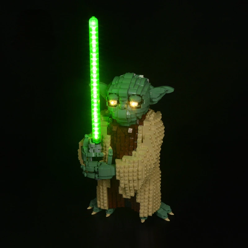 

Светодиодная лампа без модели для Yoda 75255