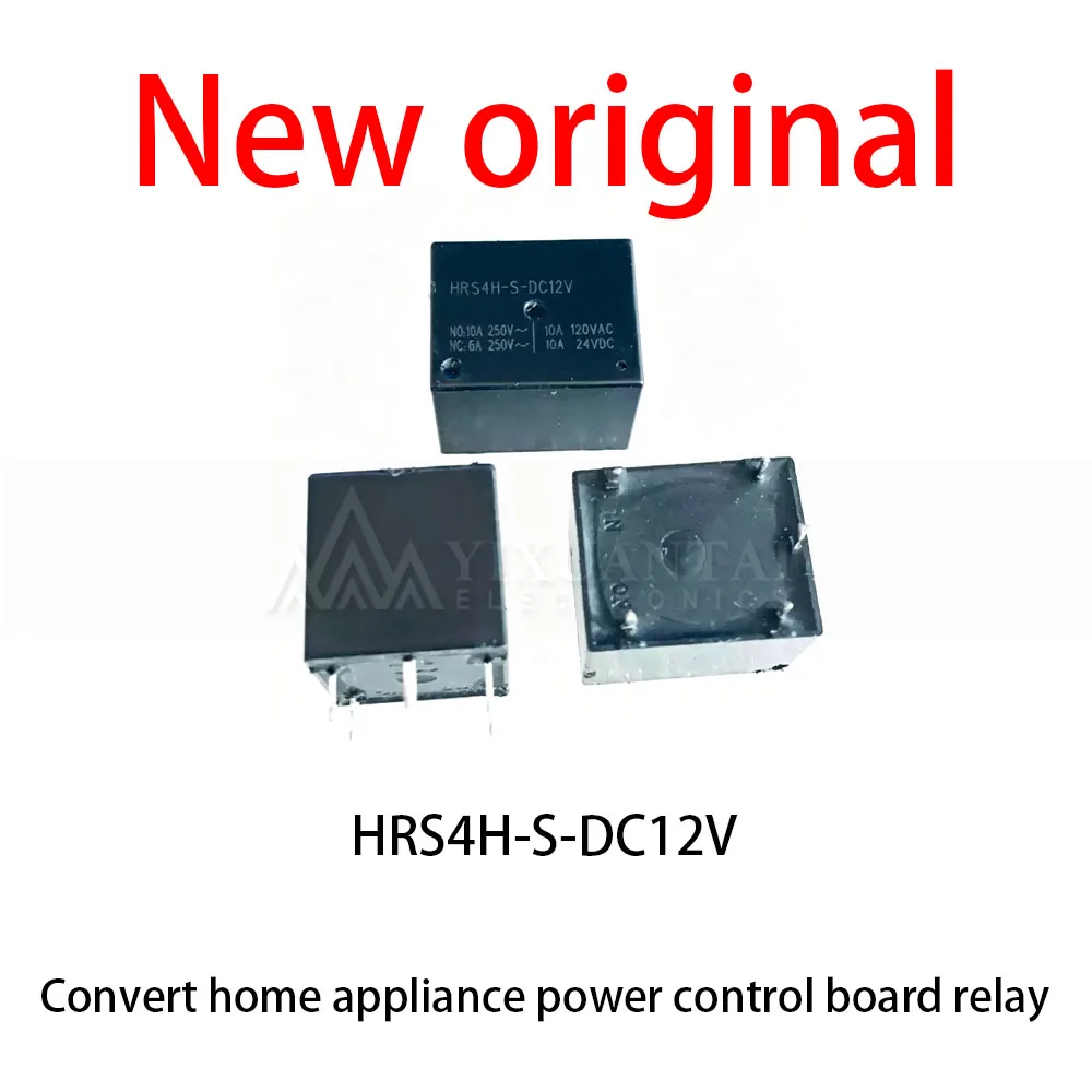 (10pcs) 100% New relay HRS4H-S-DC12V Convert home appliance power control board relay