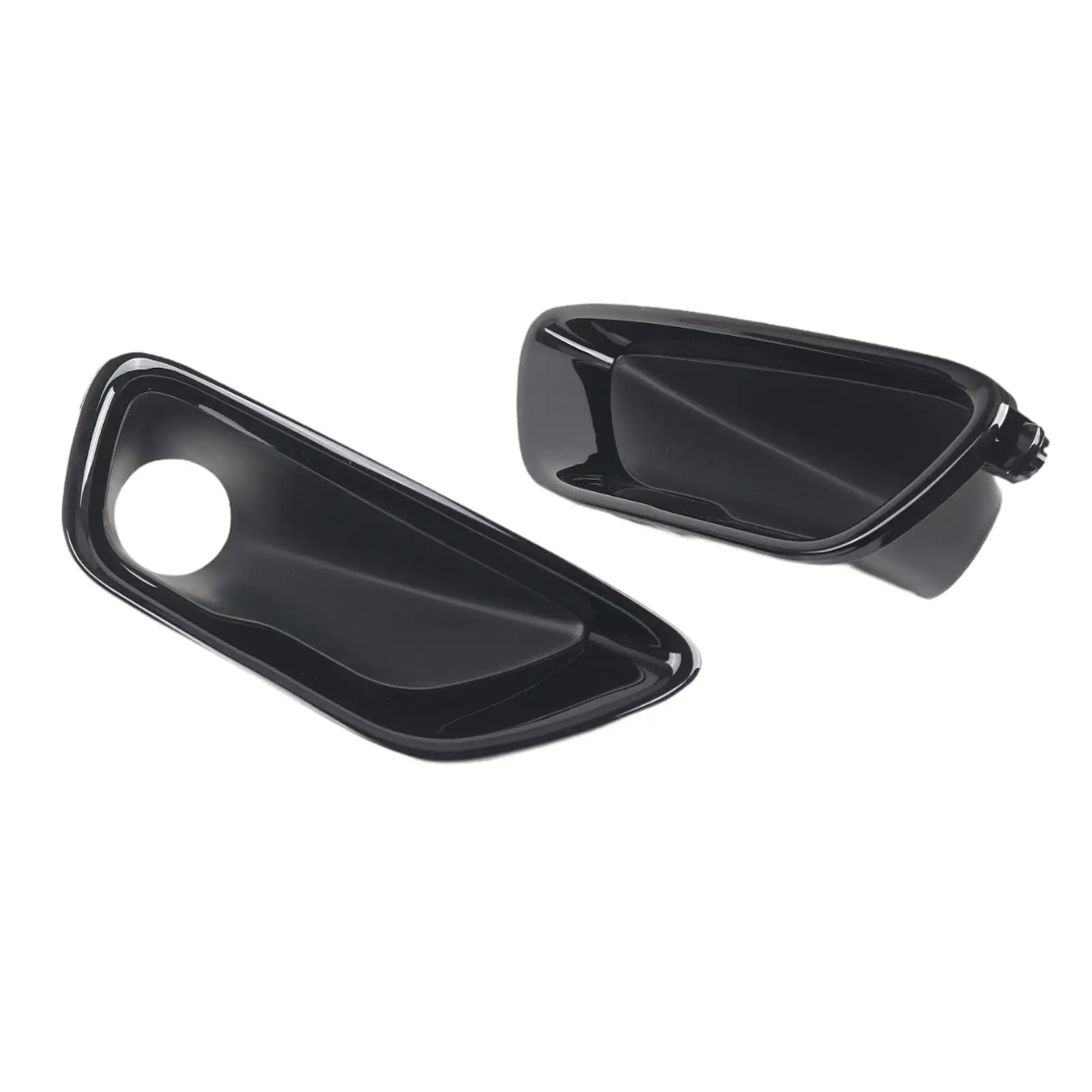 

2Pcs Fog Light Bezel Trim 68261710AA Simple Installation Replace Parts Fog Light