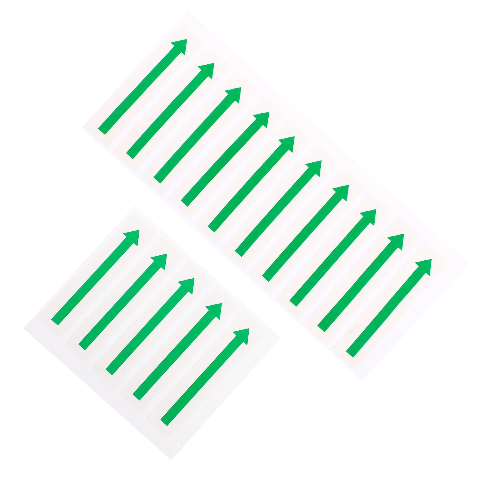 15Pcs Arrow Straight One-Way Decal Warning Sticker for Factory School Office Safety Direction Indicator