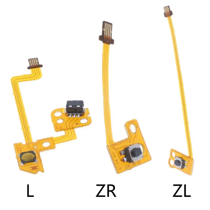 Riparazione ZL ZR L Button Ribbon Flex Cable per NS Switch Joy Con L R Button Key Controller parti di ricambio