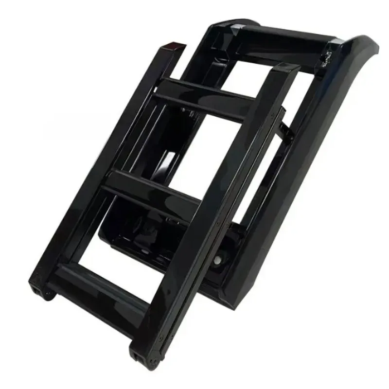 

Auto Parts Aluminum Telescopic Black Silver Side Ladder Tail Ladder For Chery Jetour