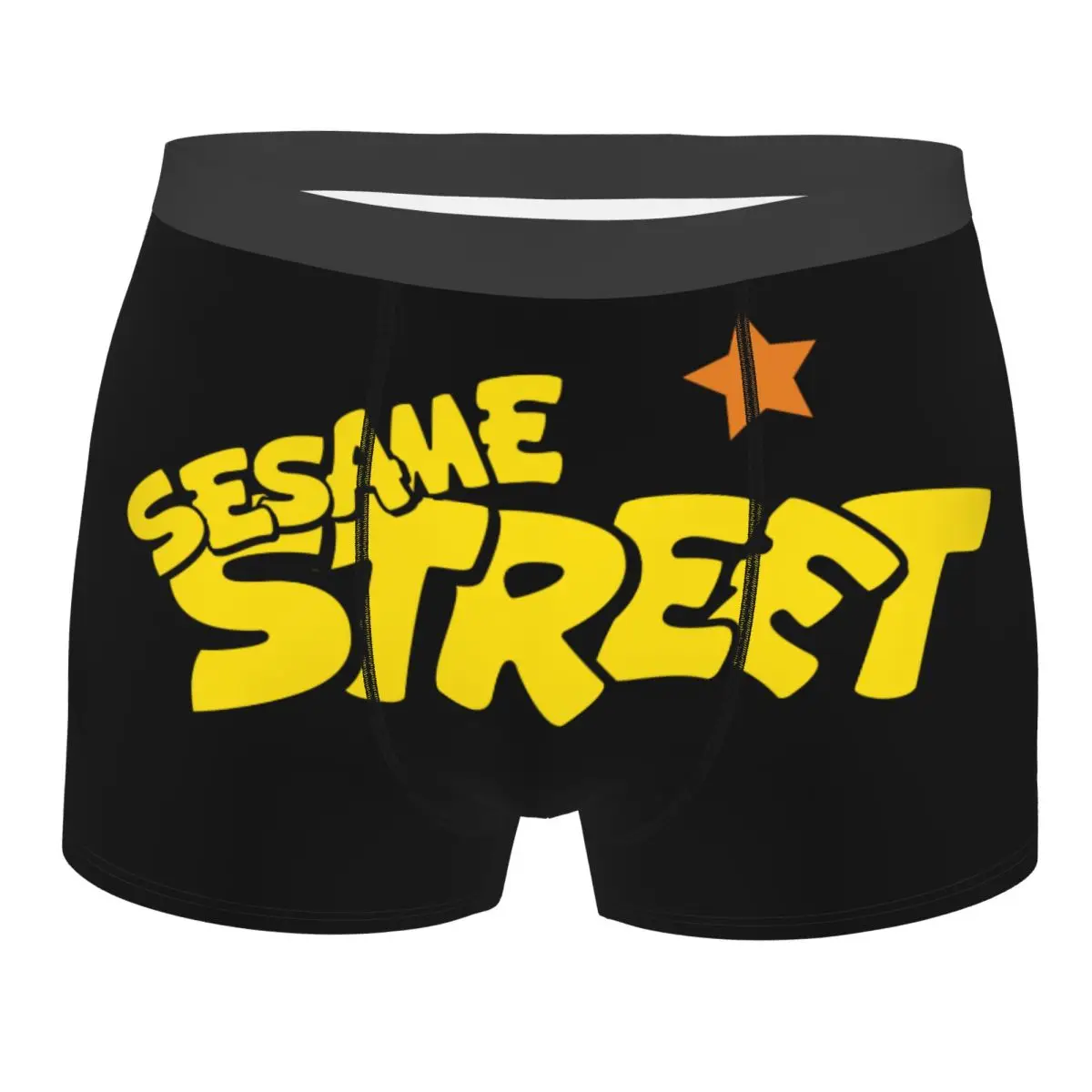 Sesame Streets Men Boxer Briefs Underwear Highly Breathable High Quality Gift Idea