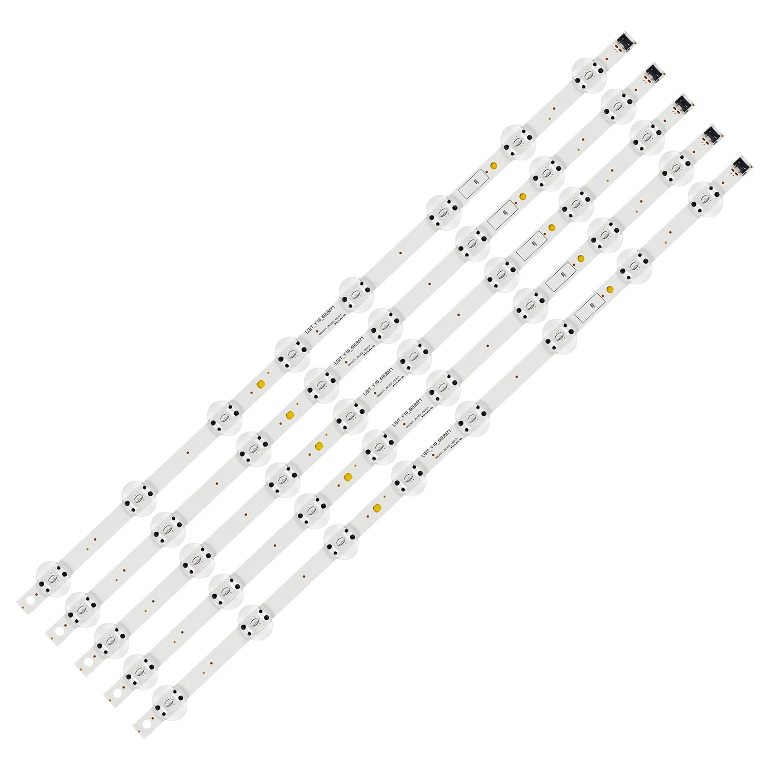 15Pcs/Set LED Backlight Strip For 60UM7100PLB 60UM6950DUB 60UM6900DUB LGIT_Y19_60UM71 EAV64732901