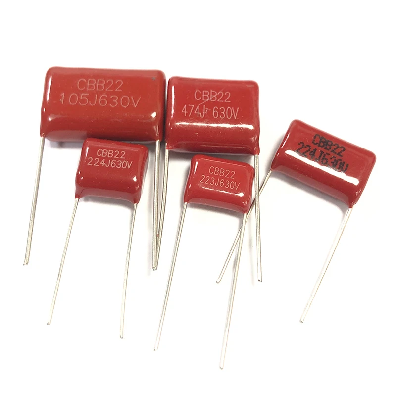 10pcs CBB 630v Polypropylene Film Capacitor 334J 335J 393J 394J 473J 474J 475J 563J 564J 683J 684J 823J 824J