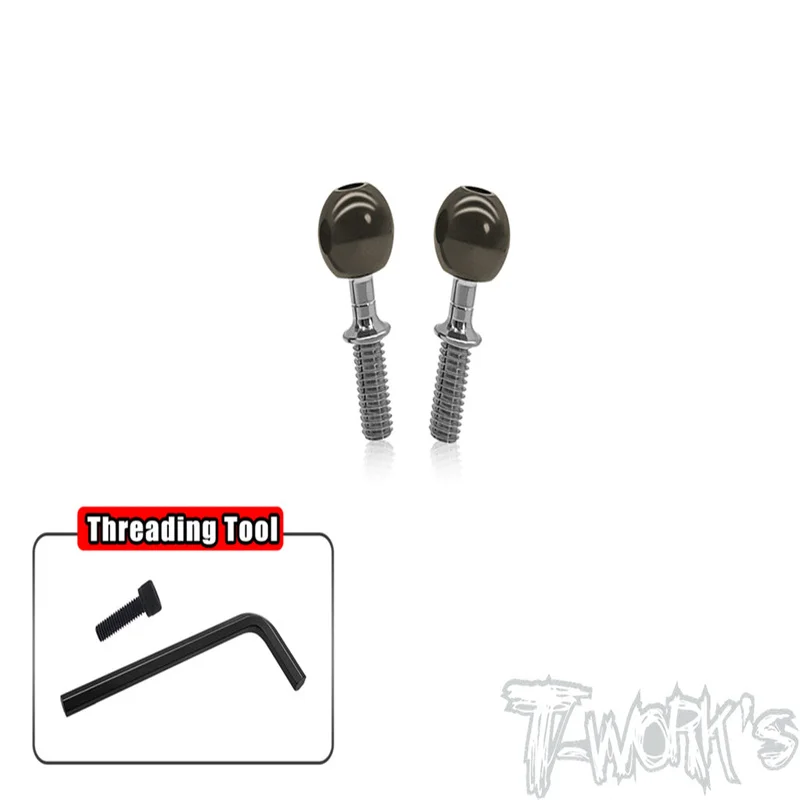 

Original T works TP-047L-MBX Alum. Pillow Ball With Titanium Anti-Clockwise Shaft ( Mugen MBX-7/7R/7GT/MBX 8/MBX8ssional Rc part