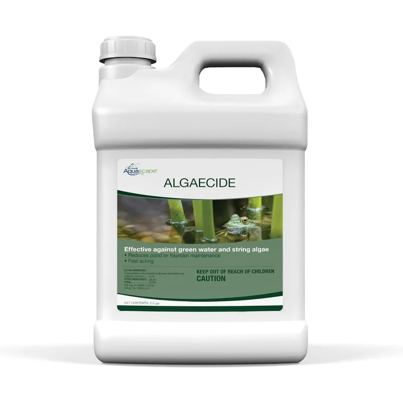 

Algaecide Algae Water Treatment for Pond and Water Garden, 2.5 Gallon / 9.46 L | 96053