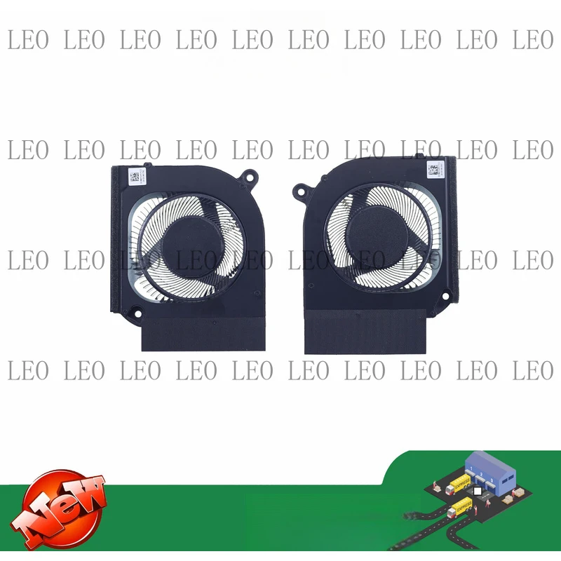 SS  CPU GPU Fan for Acer Predator Helios Neo 16 PH16-72 71 PHN16-71 PHN16-72 N23C12