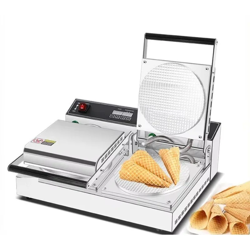 

Commercial Snack Machine Bubble Waffle Egg Roll Mold Ice Cream Cone Maker Multifunctional Cake Machine