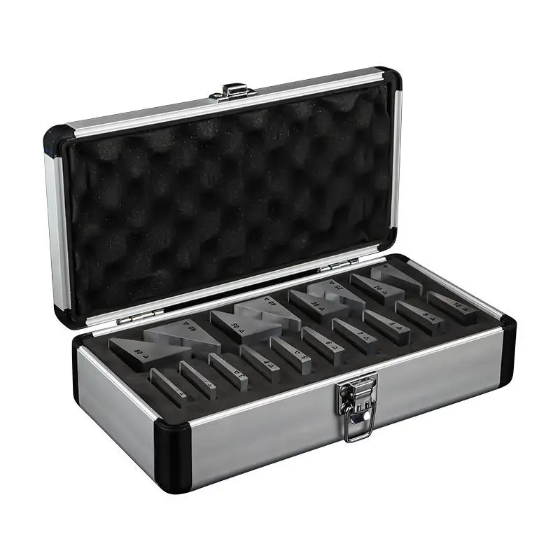 Optical Ophthalmic Prism Lens Set with Glass Material 18PCS Strabismus Triangular Prism Group Examination Correction Set