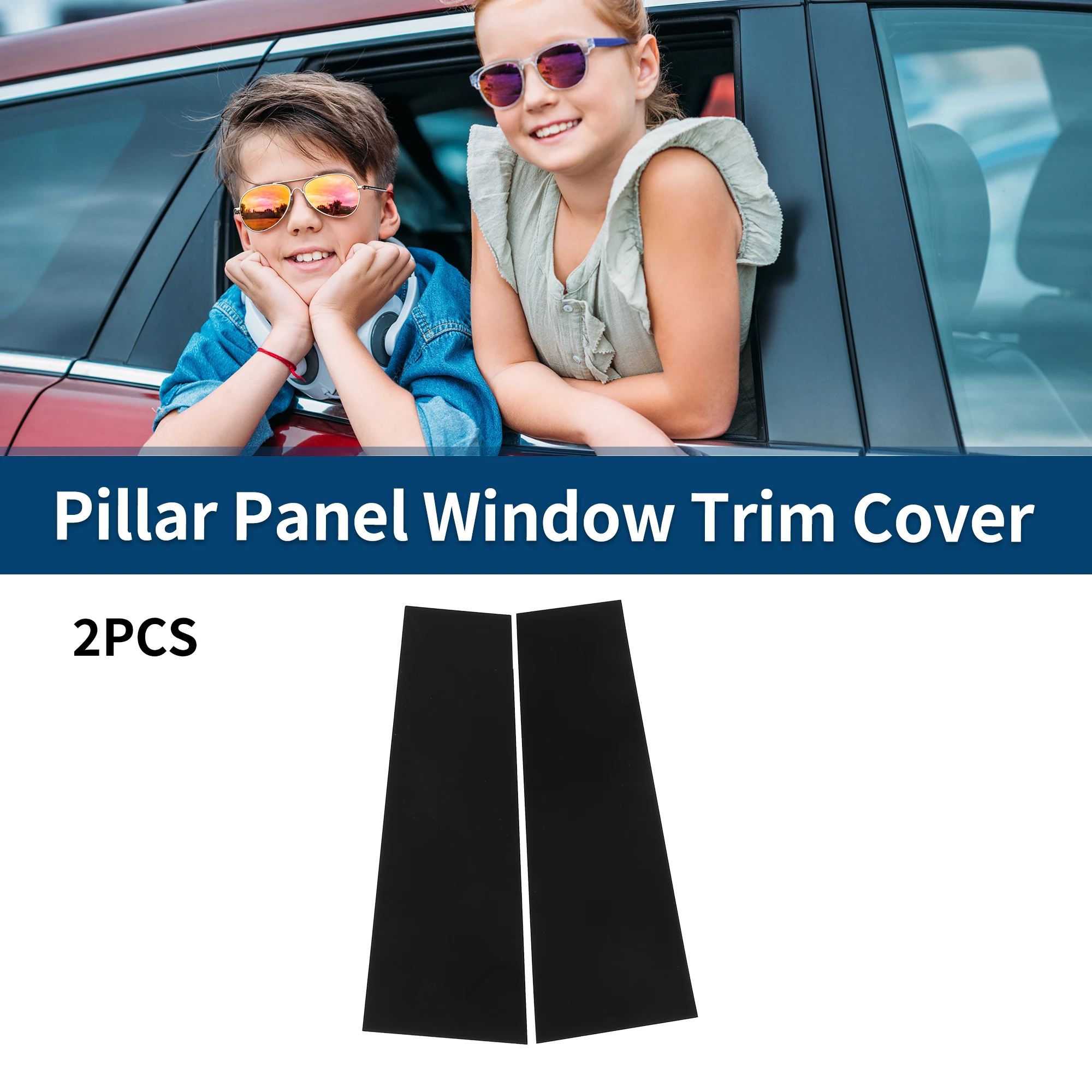 X Ford 2 adet araba Pillar pencere ayar kapağı Ford Bronco Offroad 4 kapı için 2021 2022 2023 ön sol sağ