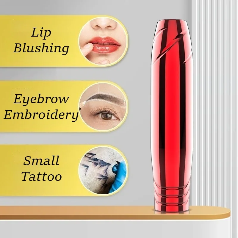 Rechargeable Permanent Makeup Devices Professional Tattoo Machine Wireless Women's Tattoos Pen Long-lasting Tattoos Equipment