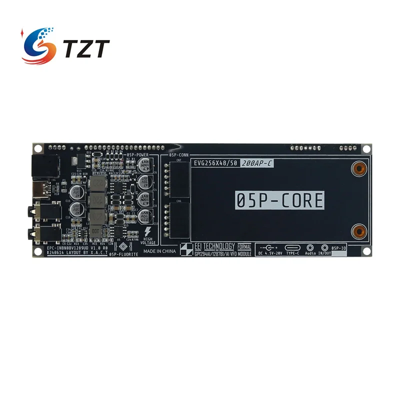TZT 6.1 "256x48 VFD وحدة عرض VFD جرافيك نقطية عرض يدعم تطوير Ar-duino STM32