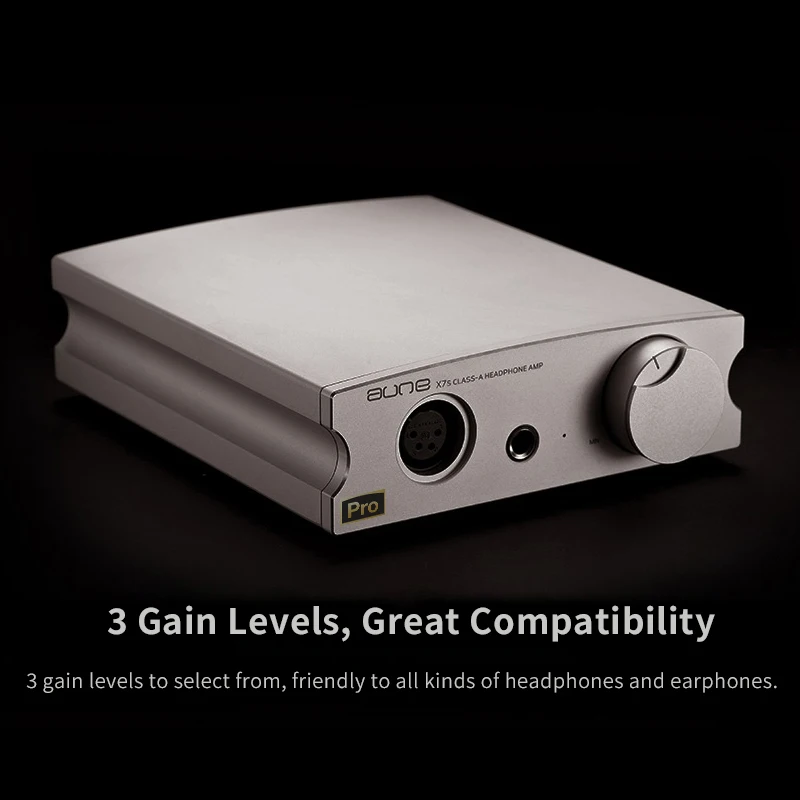 AUNE X7s PRO Balanced Ear Player Class A Pure Class A Power Amplifier Audio Headphone Amplifier Front Stage HIFI High Gain amp