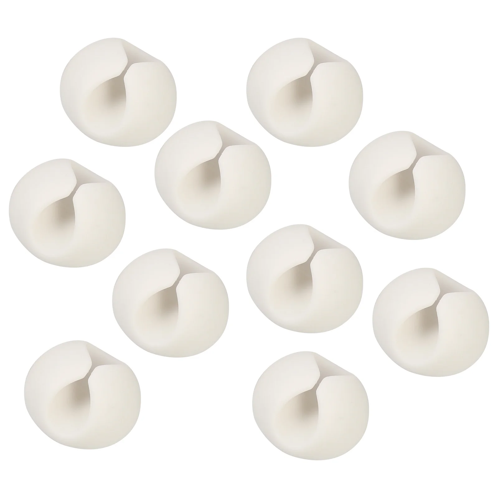 

10 шт. универсальный органайзер для кабеля, зажимы для проводов, портативные самоклеящиеся держатели кабелей для домашнего офиса, стола, автомобильного управления проводом