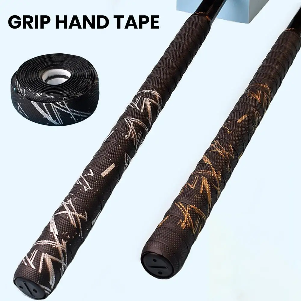 2M Tennis Racket Grip Tape Anti-slip Sweat Absorbing Shock-proof Fishing Rod Sweatband Badminton Racquet Paddle Overgrip Wrap