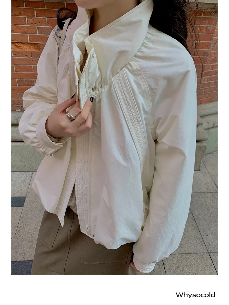 

Легкая женская пуховая куртка из белого гусиного пуха с воротником-стойкой, приталенная, для повседневной носки, зимняя новинка