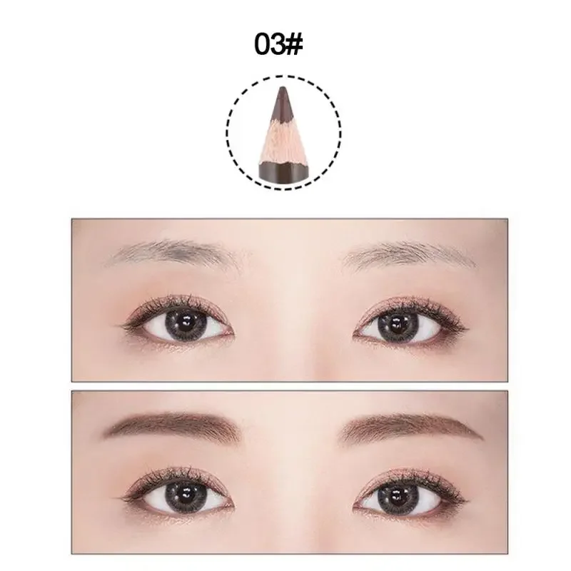 4 Color Available Eyebrow Pencil Shadows Cosmetics For Makeup Tint Waterproof Microblading Pen Black Brown Eye Brow Beauty TSLM2