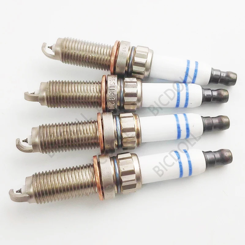 4/6Pcs Iridium Spark Plug A0041596403 Z6S113320 For Mercedes-Benz W221 W212 S212 C207 S211 Peugeot 308 508 3008 5008 9813769880