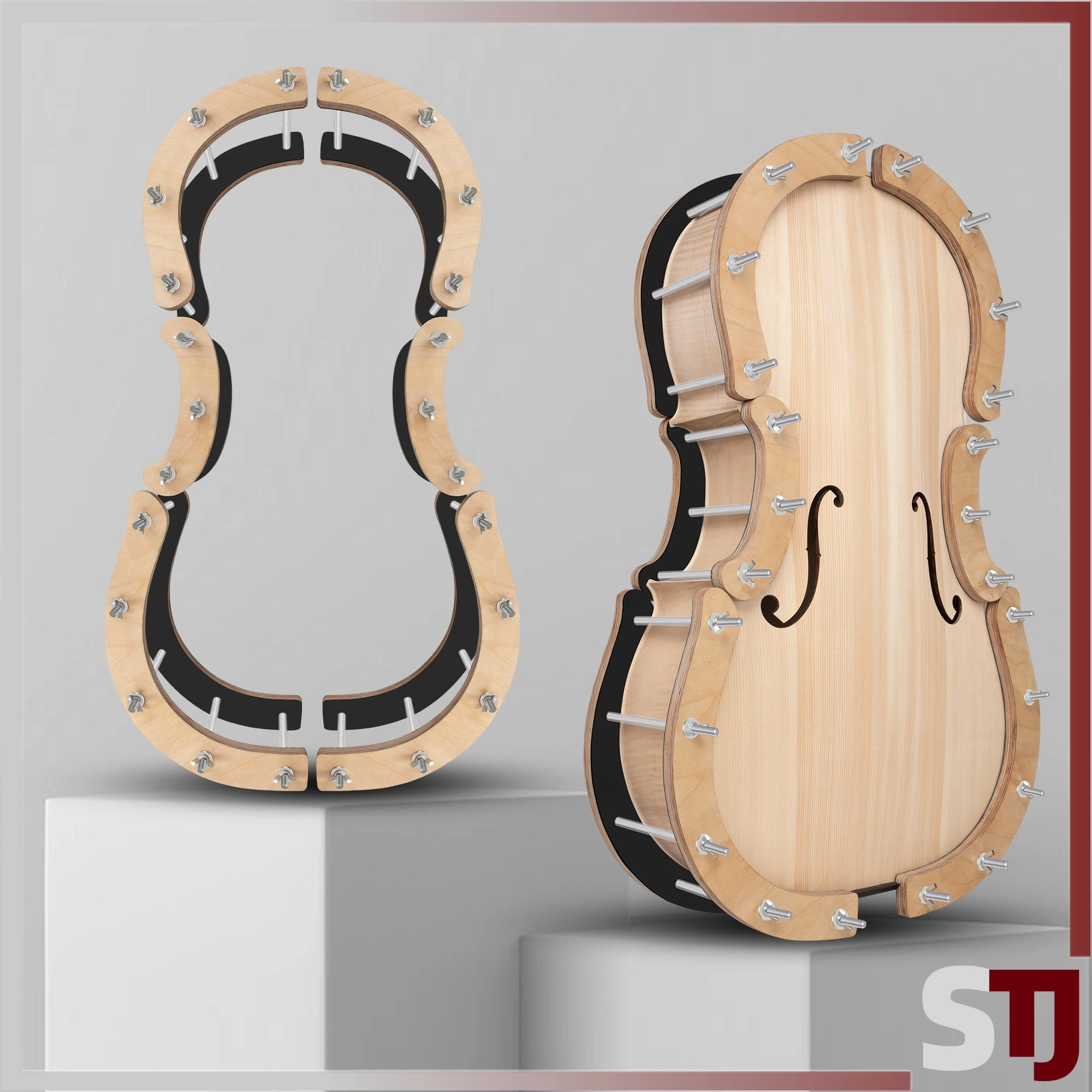 

1 Set Cello clip tool Cello making Repair glueing clamp cello Back gluing Clamps Metal Stick Clamp Cello Fixture Making Tools