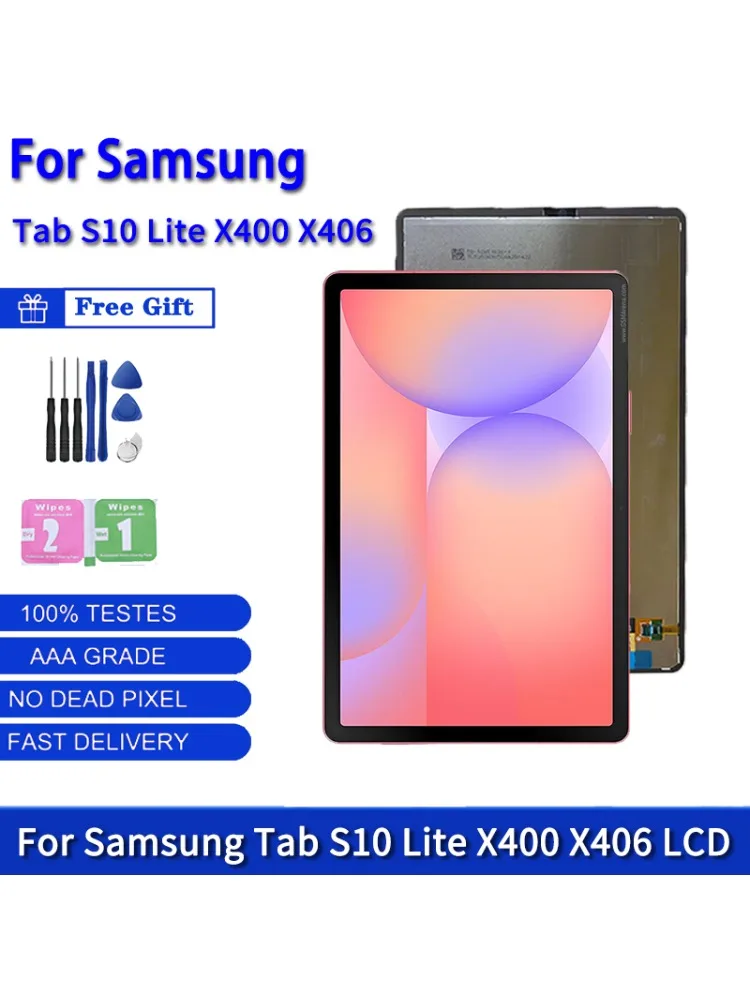 Wyświetlacz LCD z ekranem dotykowym (digitizer) 10,9 cala do Samsung Tab S10 Lite X400 X406, zamiennik LCD SM-X400 SM-X406B — zdjęcie produktu 7