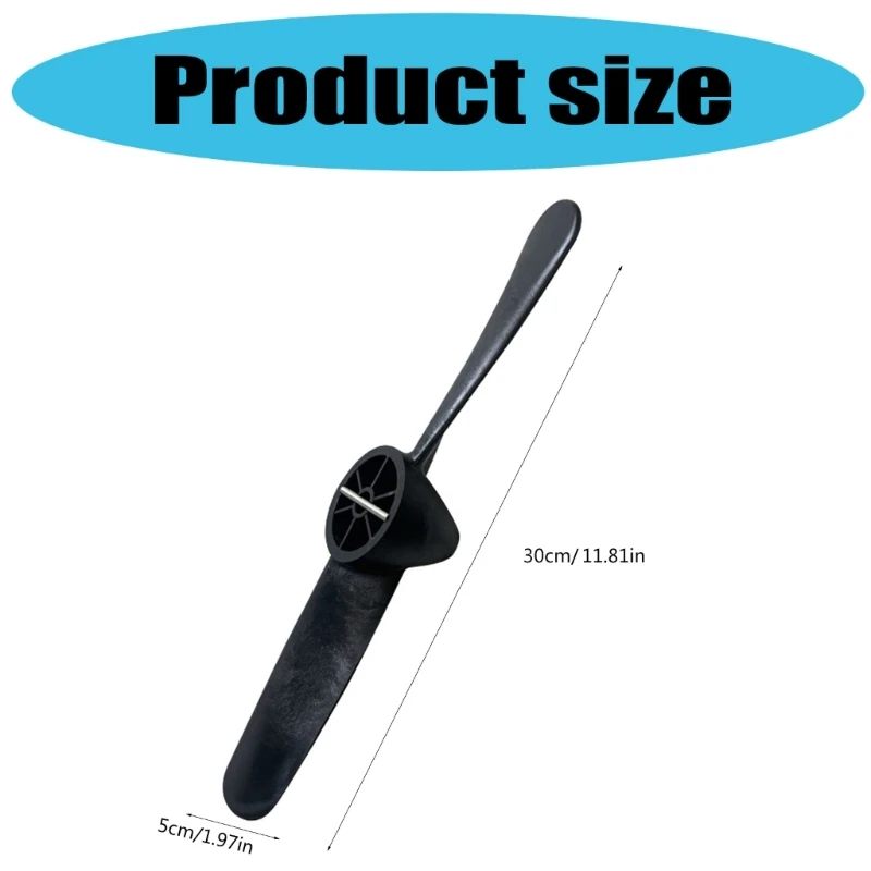 프로펠러 워터 보트 카누 낚시 보트 카약 선장 모터 브래킷 교체 카약 소품 블레이드 보트 액세서리