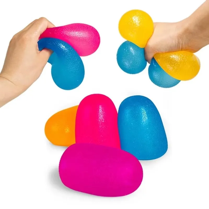 Maltose-Stressbälle Fidget-Spielzeug Langsam Zurückfedernde Stressabbau-Spielzeuge Weiche Handübungs-Quetschbälle für Erwachsene