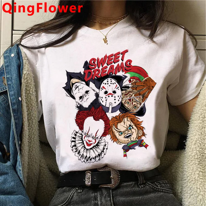 Chucky clothes women japanese tumblr grunge kawaii t shirt vintage harajuku