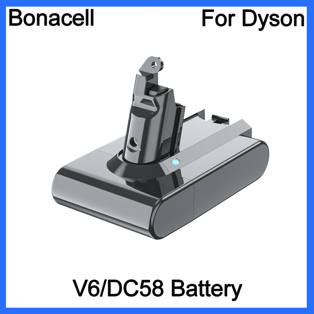 21,6 V Für Dyson V6 V7 V8 V10 Batterie 6000 mAh Ersatz Batterie Für Dyson V6 V7 V8 V10 Staubsauger akku – Detail 2