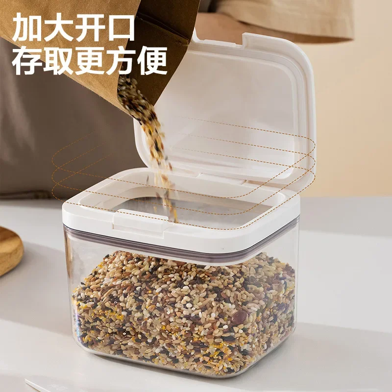 Household Dry Food Sealed Container Storage Box, Rice Bucket Storage, Canned Rice Container, Rice Storage Box